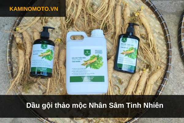 khắc phục tình trạng tóc yếu với dầu gội thảo mộc nhân sâm tinh nhiên