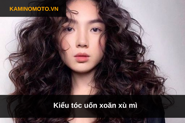 Kiểu tóc uốn xoăn xù mì