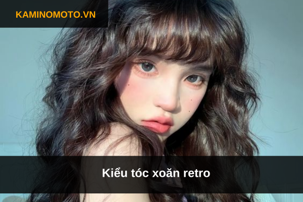 Kiểu tóc xoăn retro