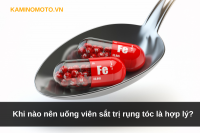 Khi nào nên uống viên sắt trị rụng tóc là hợp lý?