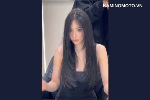 Tóc dài layer Hàn Quốc