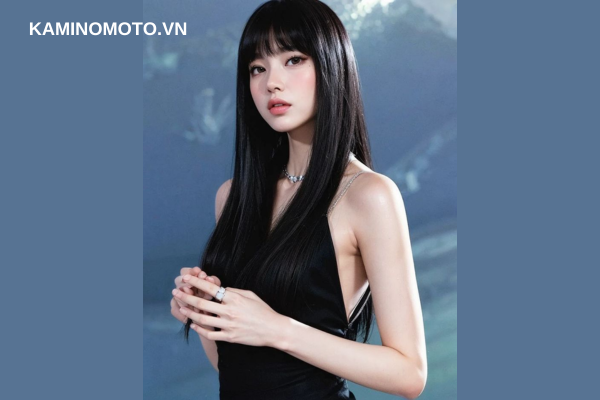 Tóc dài suôn thẳng