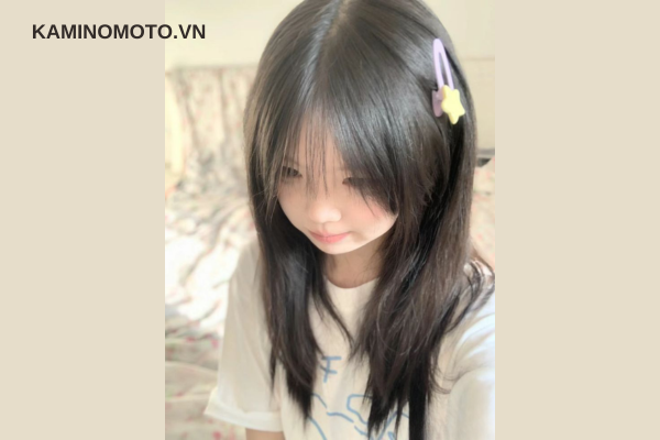 Tóc mái thưa Hàn Quốc