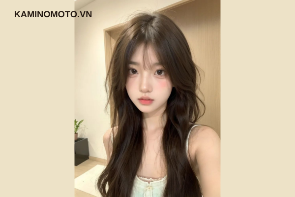 tóc nhuộm màu trầm