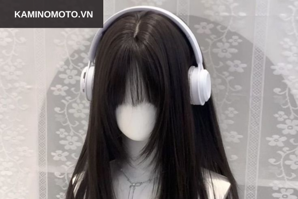 Bước 4: Chuẩn bị tóc giả 