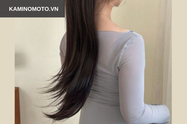 Làm mái giả bằng đuôi tóc 