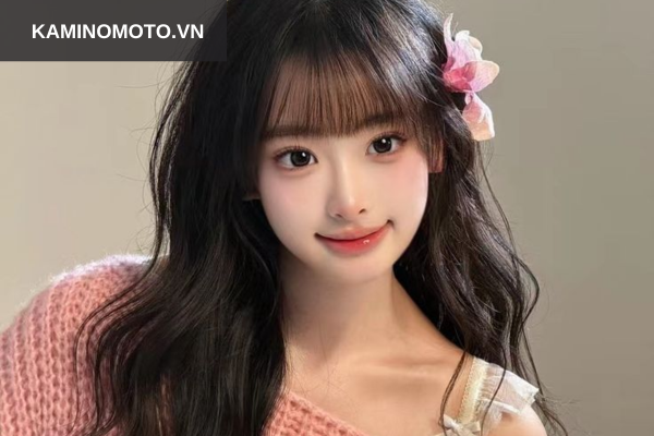 Làm mái giả bằng lọn tóc phía trước