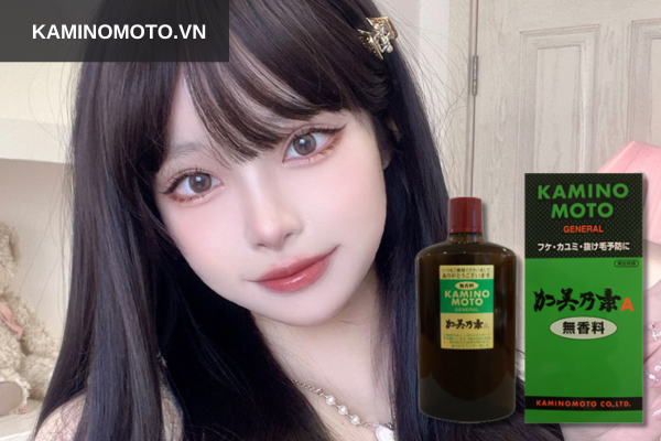 Thuốc đặc trị rụng tóc Kaminomoto General Hair Growth từ Nhật Bản