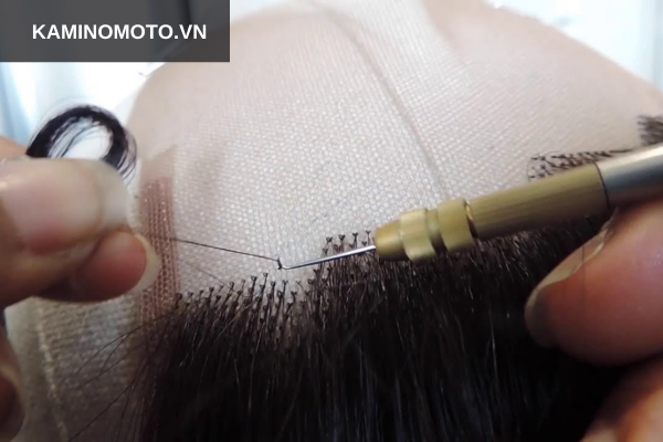 Tạo mũ tóc giả 