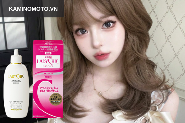 Làm đẹp tóc từ gốc với thuốc mọc tóc Kaminomoto LadyChic