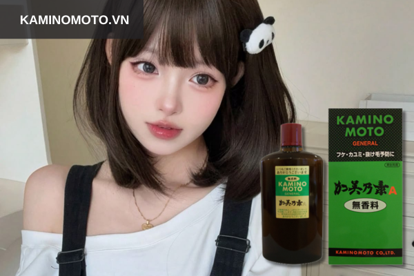 Chăm sóc tóc chắc khỏe để tạo kiểu dễ dàng với Serum Kaminomoto