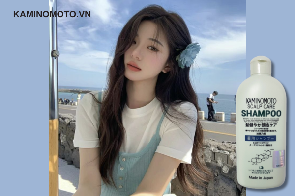 Chăm sóc tóc khỏe với dầu gội Kaminomoto