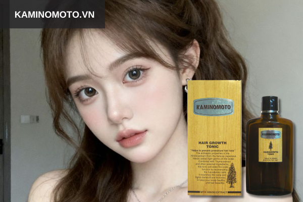 Dưỡng tóc chắc khỏe với thuốc mọc tóc Kaminomoto Hair Growth Tonic