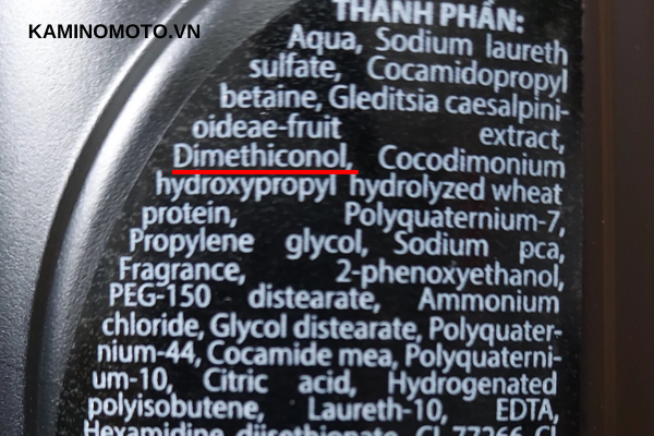 Dầu gội chứa silicone