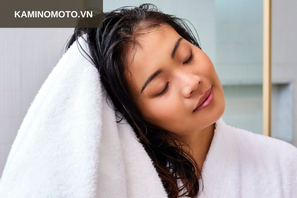 Bước 4: Xả sạch 