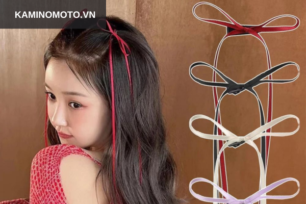 Lý do kiểu tóc với dây ruy băng được yêu thích 