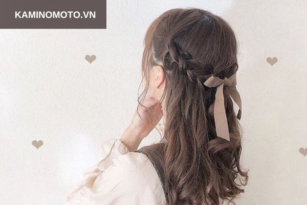 Tóc tết nửa đầu 