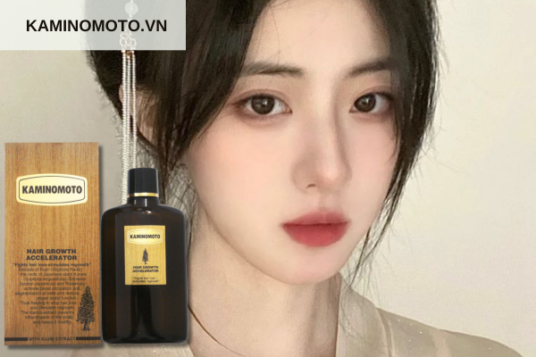 Chăm sóc tóc cổ trang với thuốc mọc tóc Kaminomoto Hair Growth Accelerator