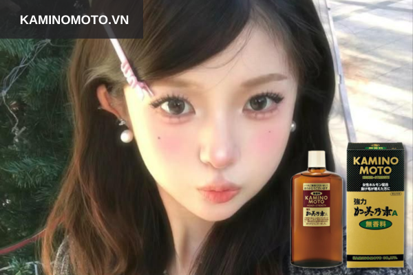 Serum Kaminomoto Higher Strength đem đến mái tóc chắc khỏe