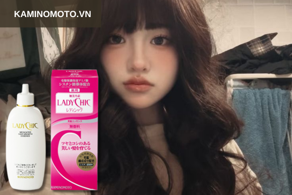 Thuốc chăm sóc và mọc tóc Kaminomoto Ladychic