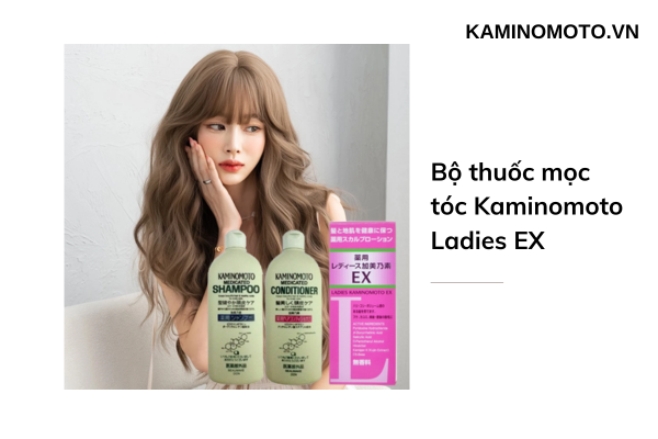 Bộ thuốc mọc tóc Kaminomoto Ladies EX dành cho nữ