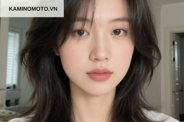 Tóc ngang cổ tỉa layer