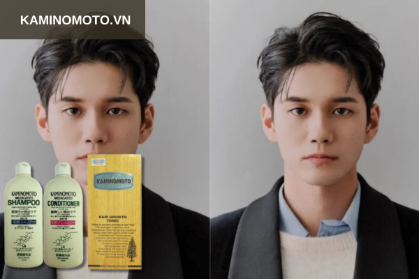 Bộ thuốc mọc tóc Kaminomoto Hair Growth Tonic chăm sóc tóc Jerry 
